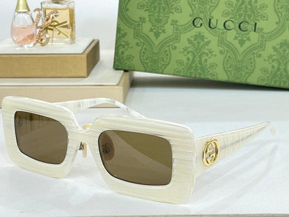 Gucci GG0974S Sunglasses Women Rectangle 49mm  ✨