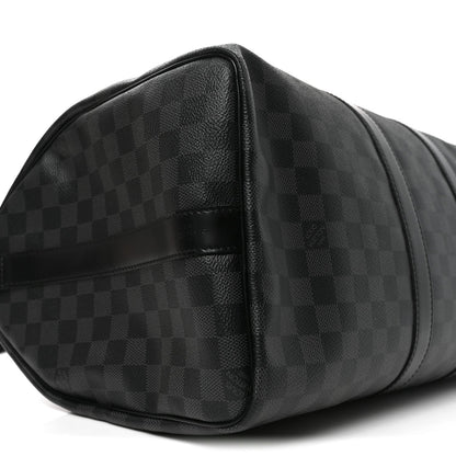 Damier Graphite Keepall Bandouliere 45