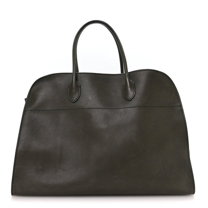 Polished Saddle Calfskin Soft Margaux 17 Koala Grey