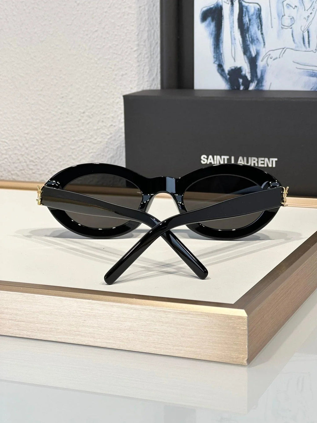 YSL 2024 Saint Laurent Women's Cat Eye SL M136 Sunglasses-7 Colors ✨