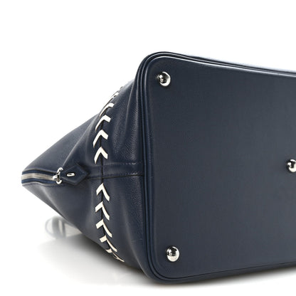 Evercolor 1923 Bolide 45 Baseball Bag Bleu De Malte Blanc