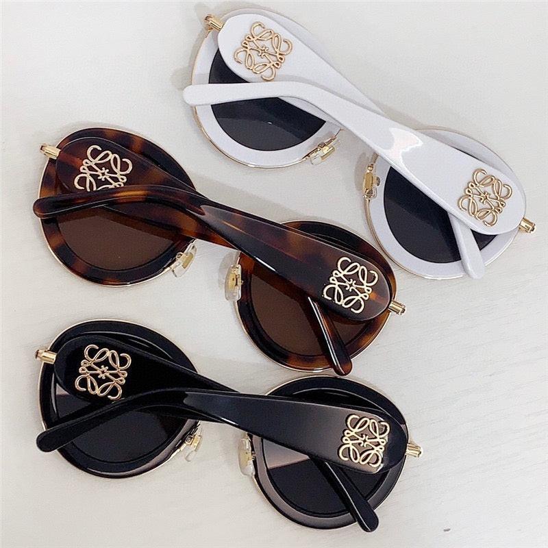 New Season 2024 LOEWE Oval frame sunglasses in acetate and metal✨