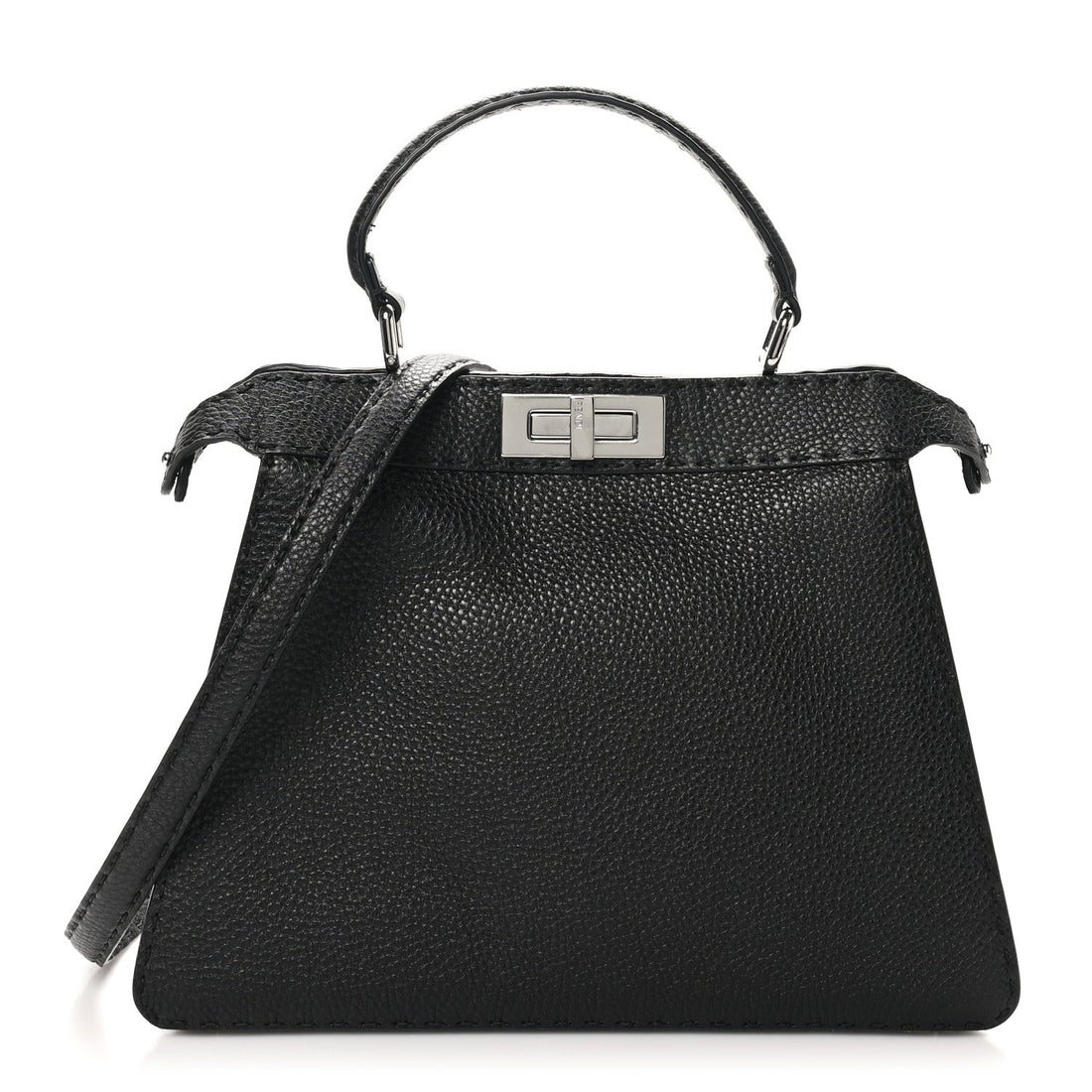 Cuoio Romano Selleria Chamois Medium Peekaboo I SEE U Satchel Black Camel Sunflower