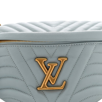 Calfskin New Wave Bumbag Porcelain Blue