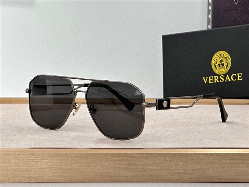 Versace VE1287 59mm Pilot Unisex Sunglasses ✨