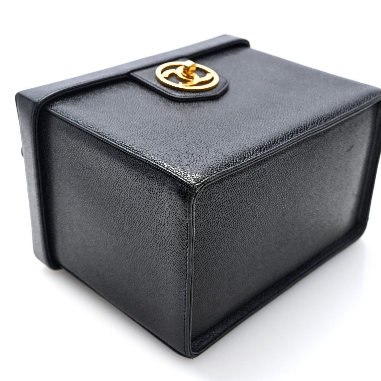 Caviar Vanity Train Case Black