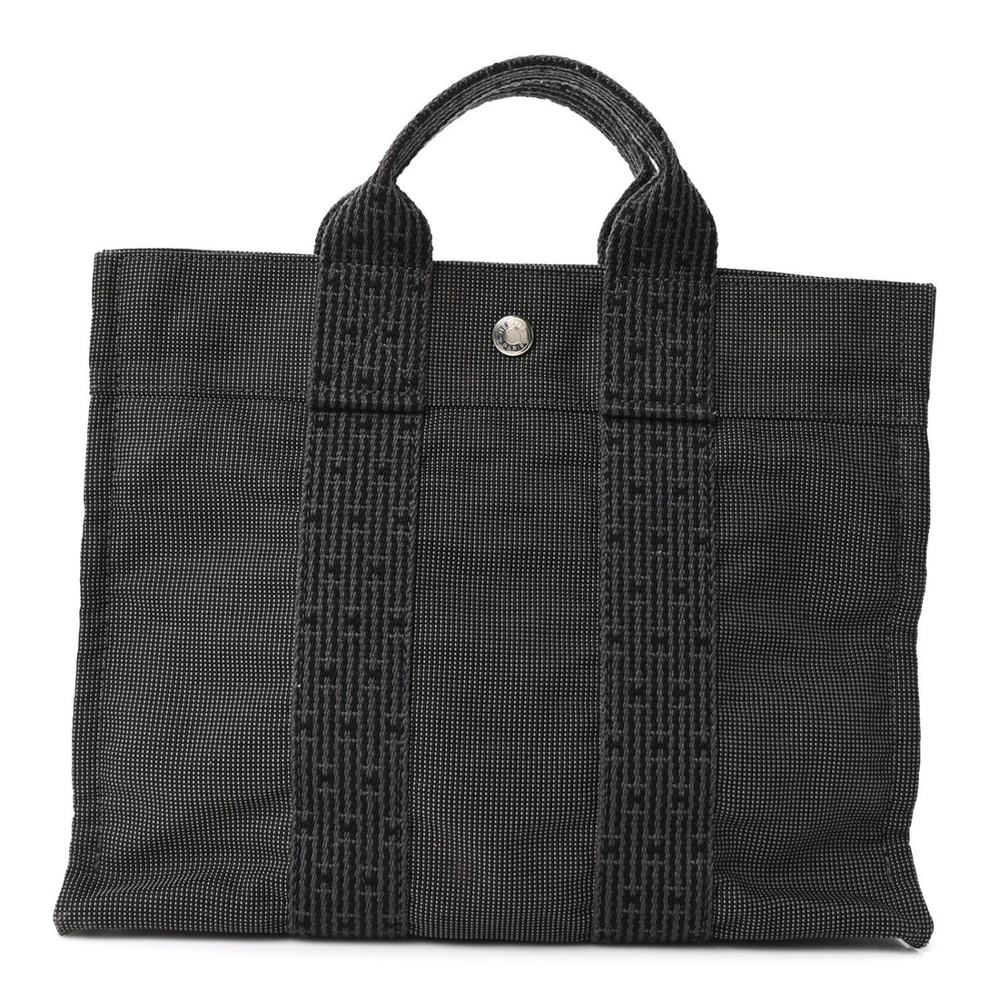 Canvas Herline PM Tote Grey