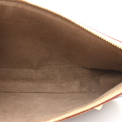 Monogram Multicolor Pochette Accessories Black