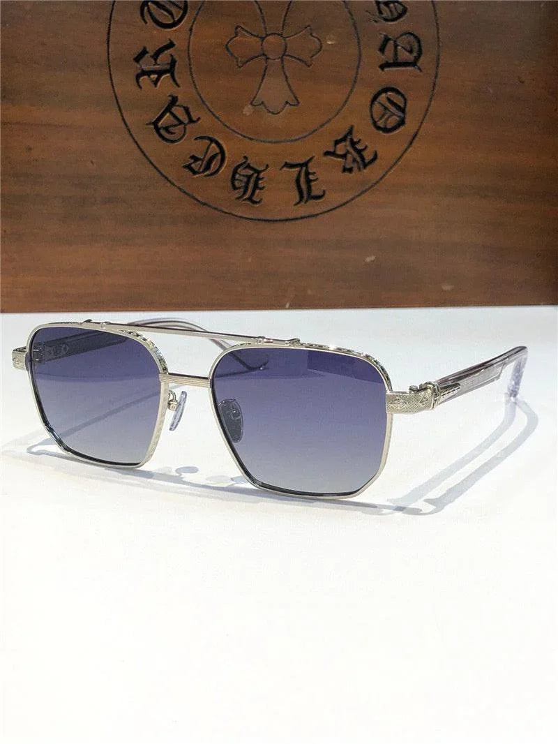 Chrome Hearts 8184 square-frame tinted sunglasses ⚜️