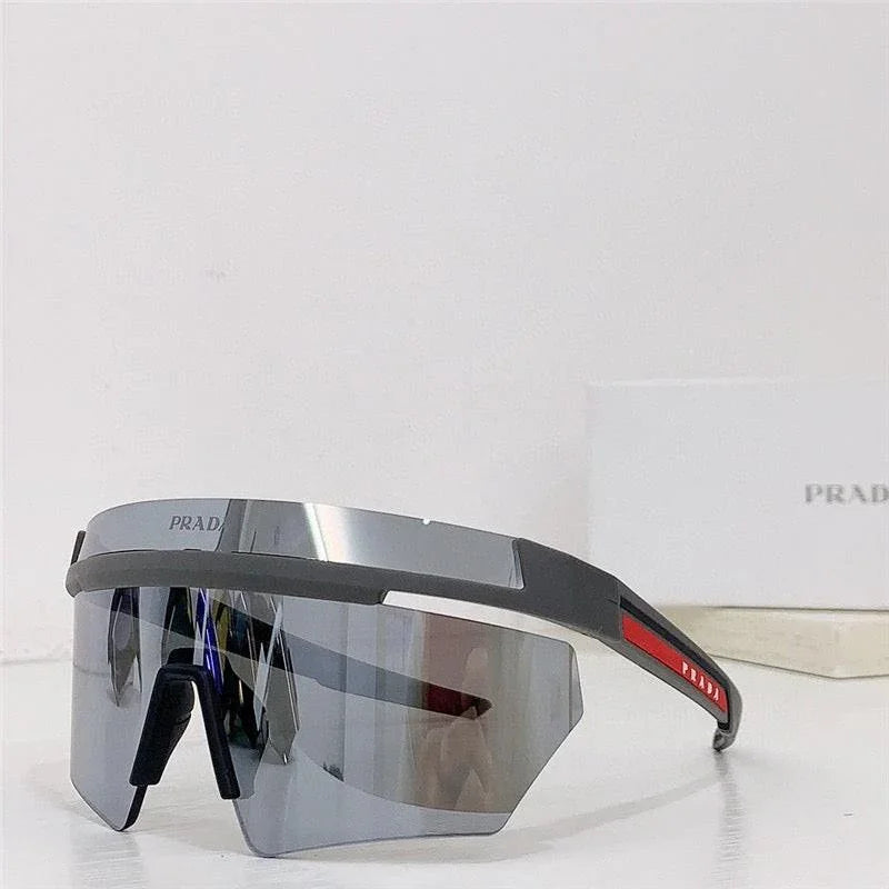 PRADA 59mm Shield Sunglasses Prada Linea Rossa   🟥