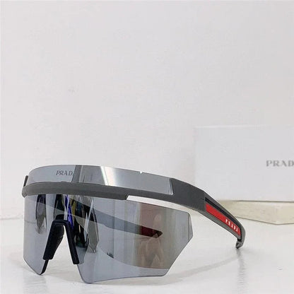 PRADA 59mm Shield Sunglasses Prada Linea Rossa   🟥
