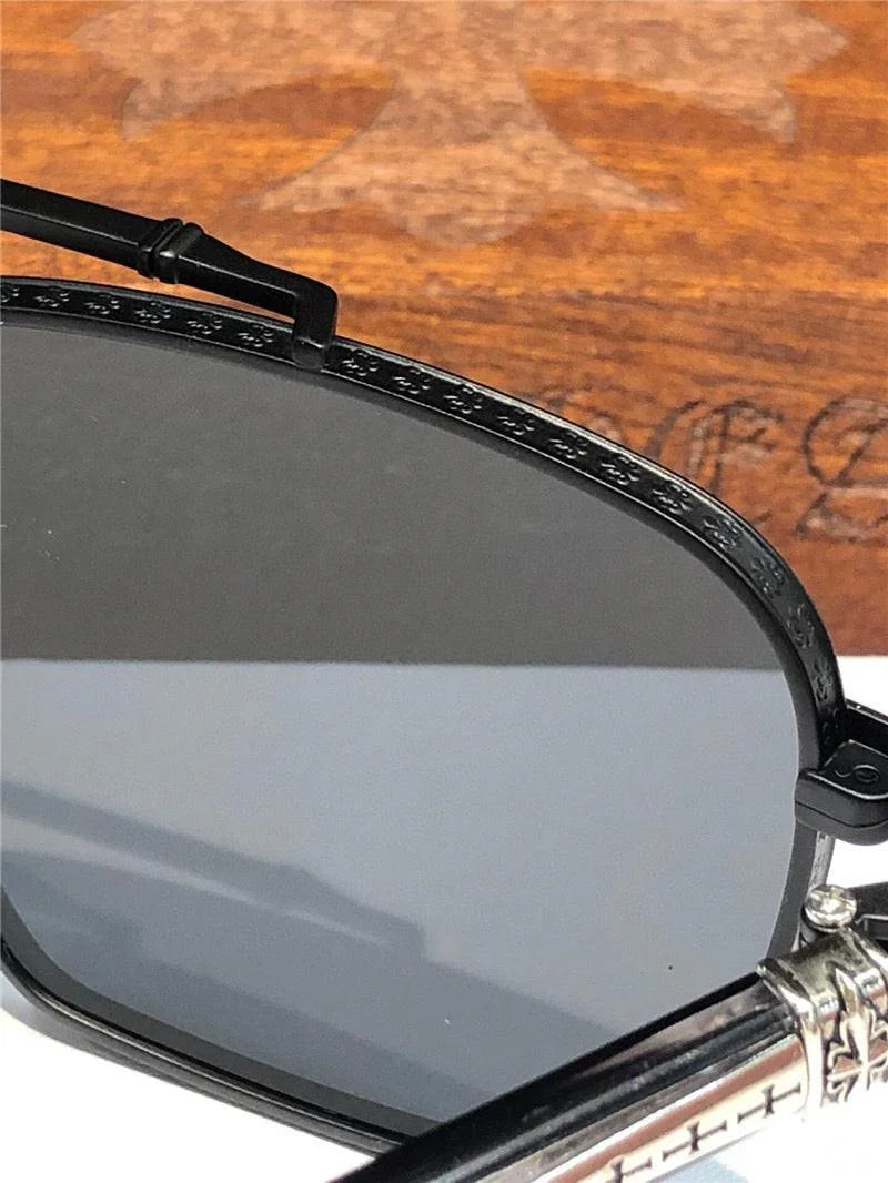 Chrome Hearts 8184 square-frame tinted sunglasses ⚜️
