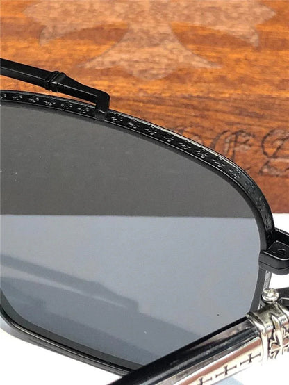 Chrome Hearts 8184 square-frame tinted sunglasses ⚜️