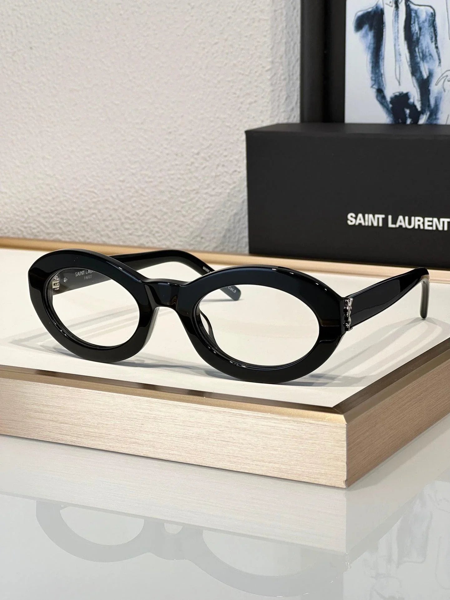 YSL 2024 Saint Laurent Women's Cat Eye SL M136 Sunglasses-7 Colors ✨