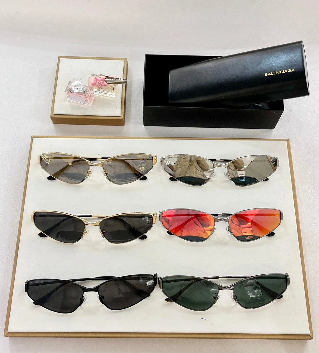 BALENCIAGA MERCURY OVAL Sunglasses 🖤