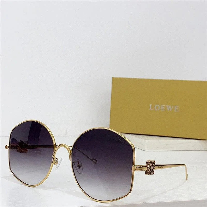 New Season 2024 LOEWE Oversize sunglasses in metal  🖤