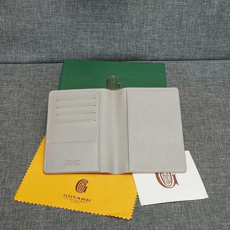 Goyard Grenelle Passport Cover In Goyardine Canvas✨
