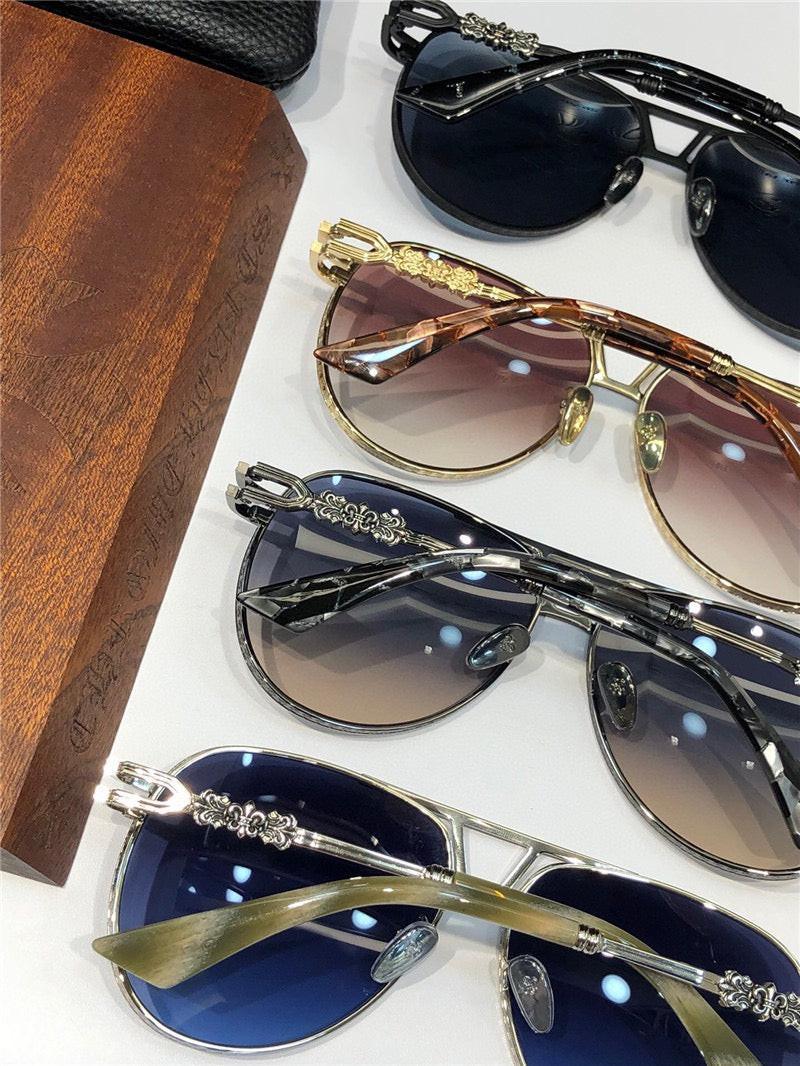 Chrome Hearts Aviator Sunglasses 60mm-4 STYLE🔱