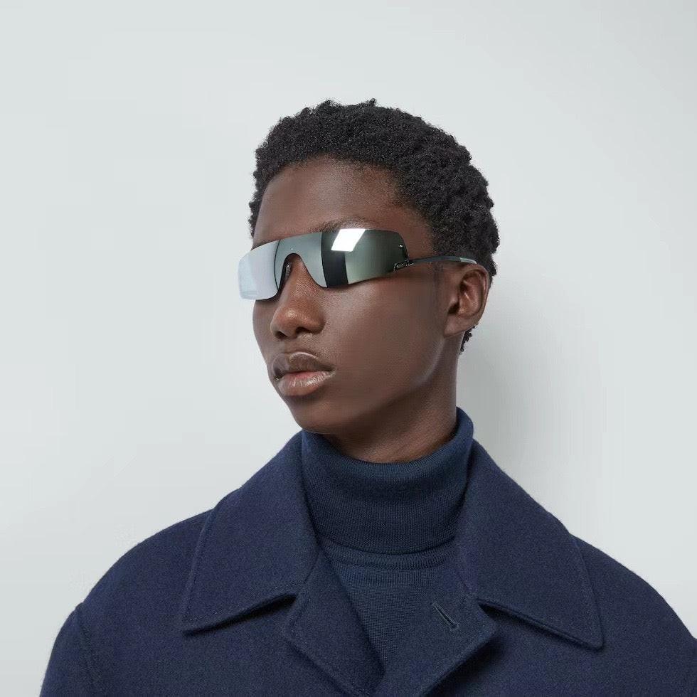 Gucci GG 1561 MASK-SHAPED FRAME unisex Sunglasses ✨