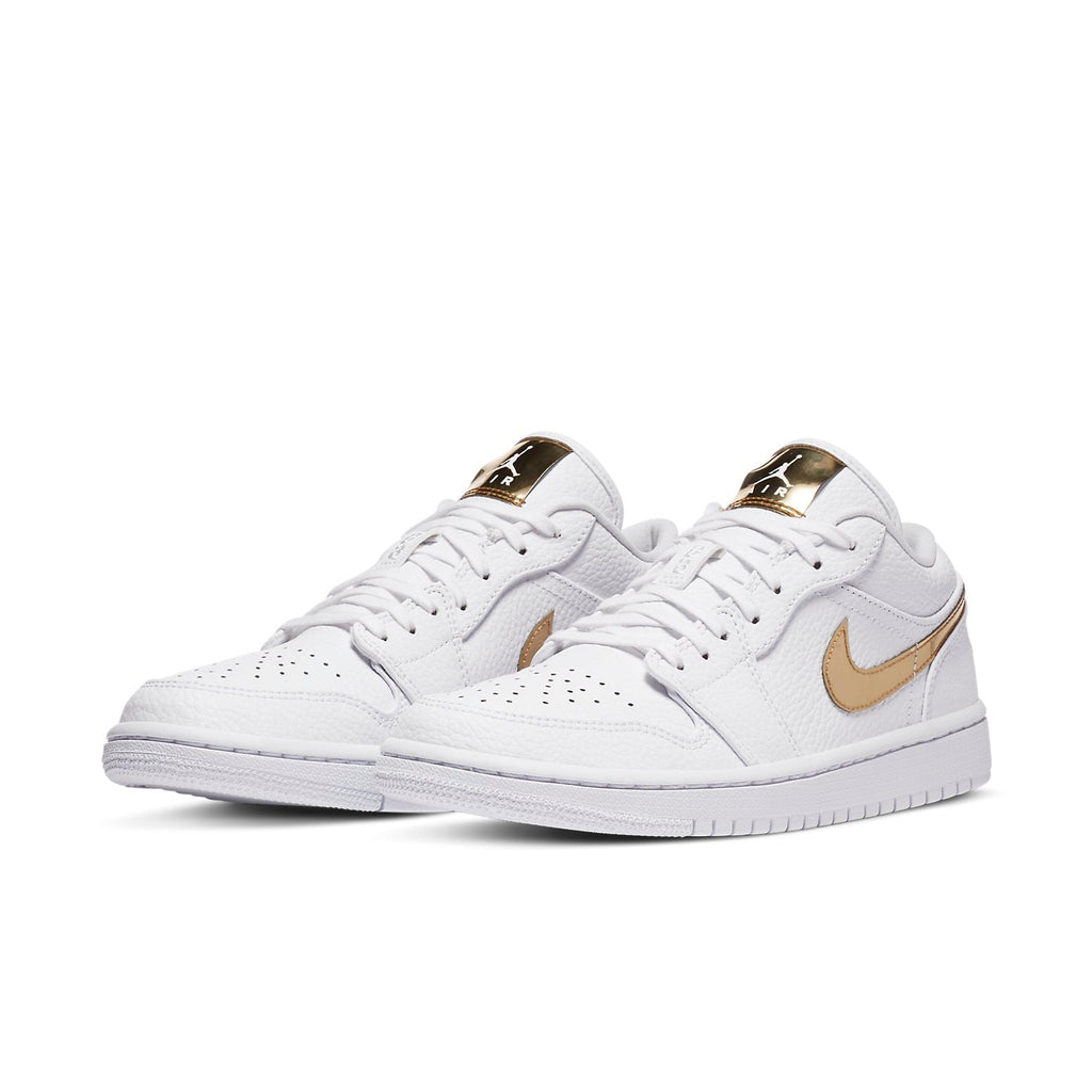 Air Jordan 1 Retro Low ‘White Metallic Gold’
