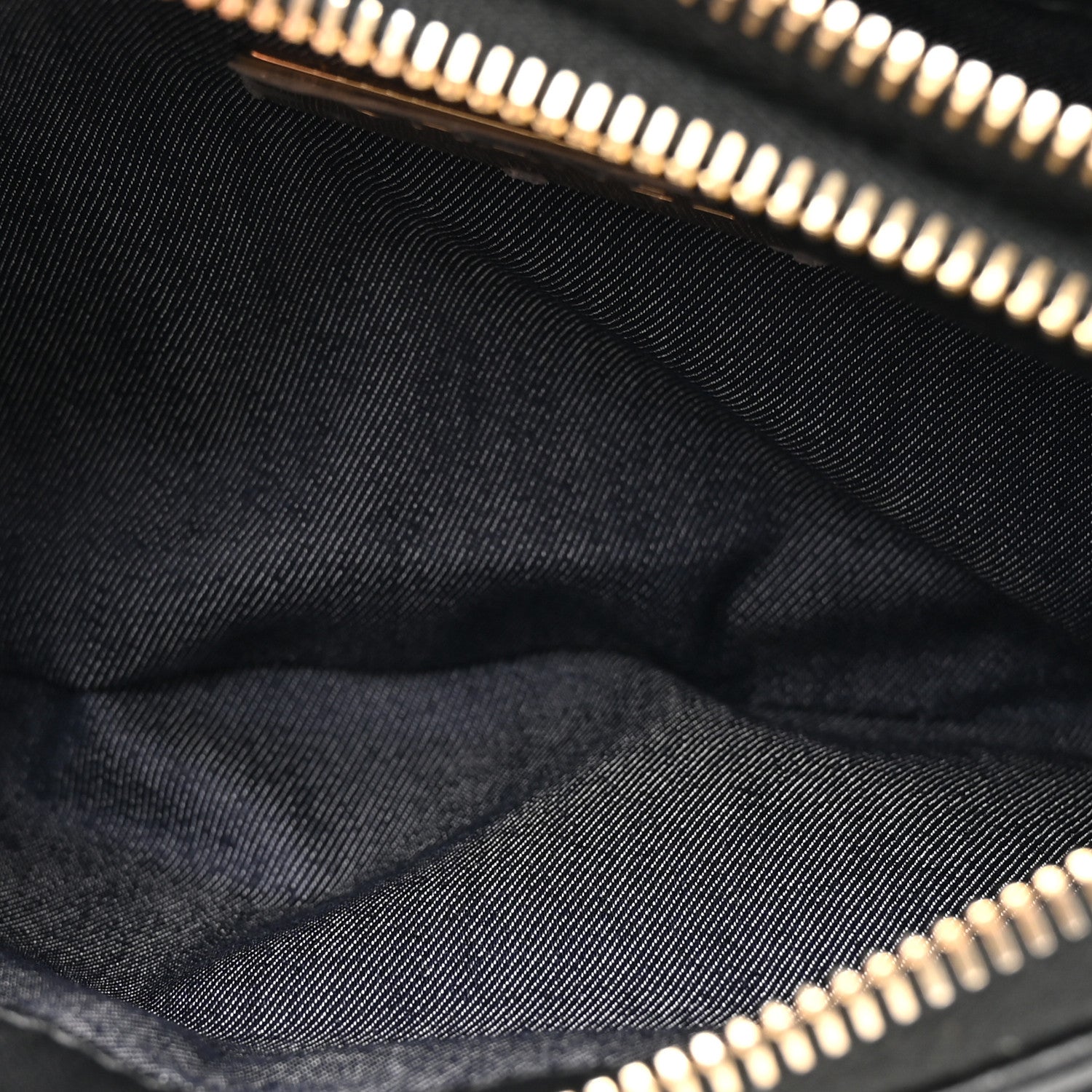 Lambskin CC Mania Waist Belt Bag Black