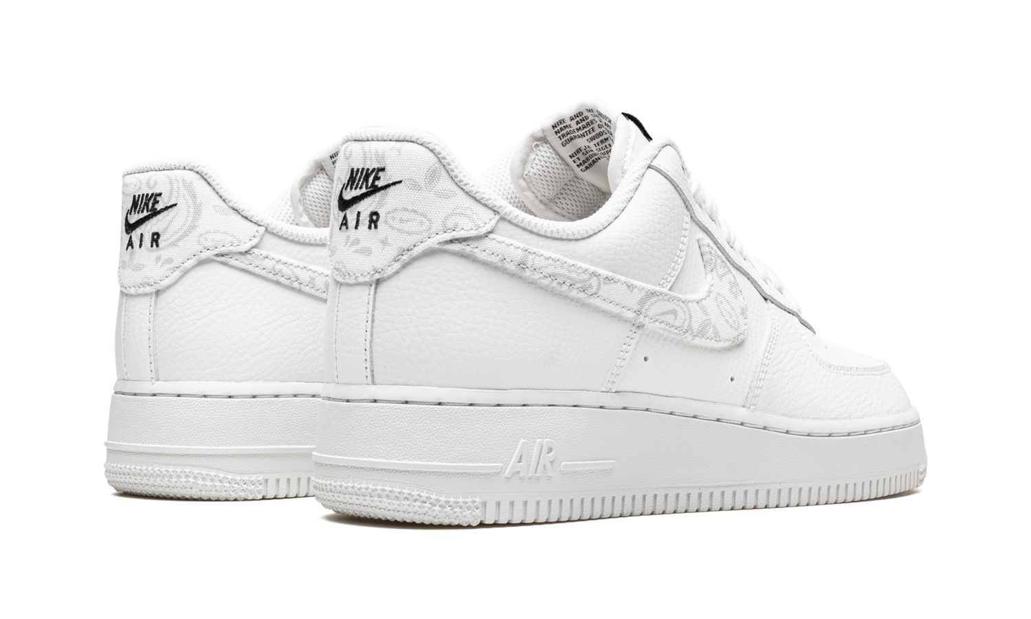 AIR FORCE 1 LO MNS WMNS "White Paisley" DJ9942 100