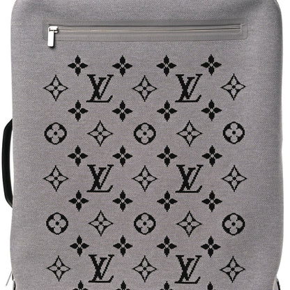 Knit Monogram Horizon Soft 55 Suitcase Grey