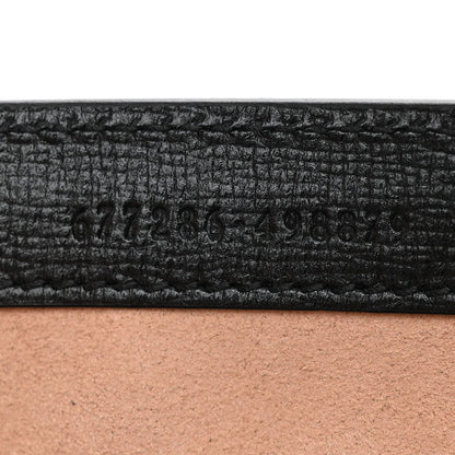 Azalea Calfskin Web Small Horsebit 1955 Crossbody Bag Black