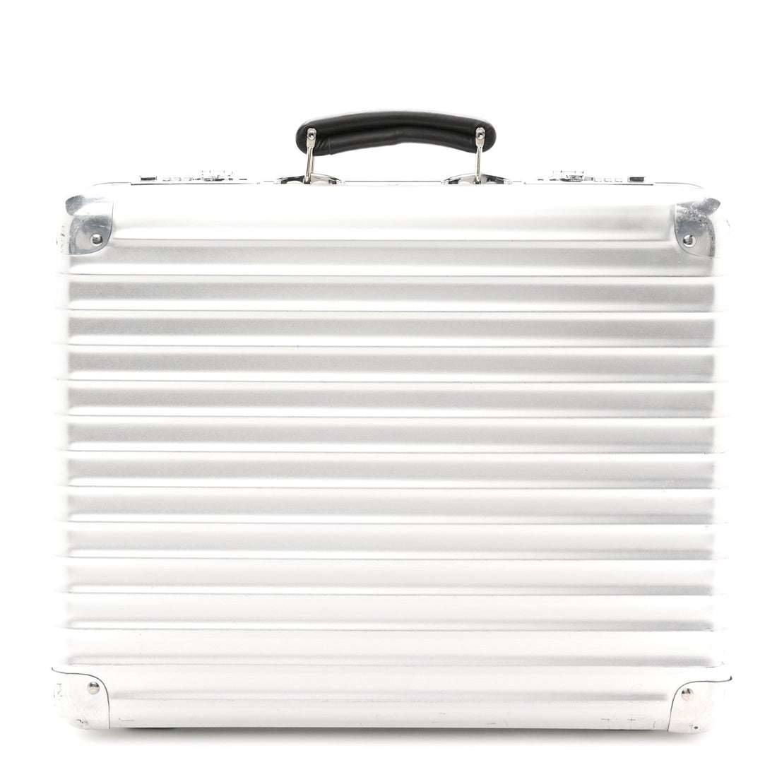 Aluminum Junkers F13 Collection Classic Flight Attache Briefcase Silver