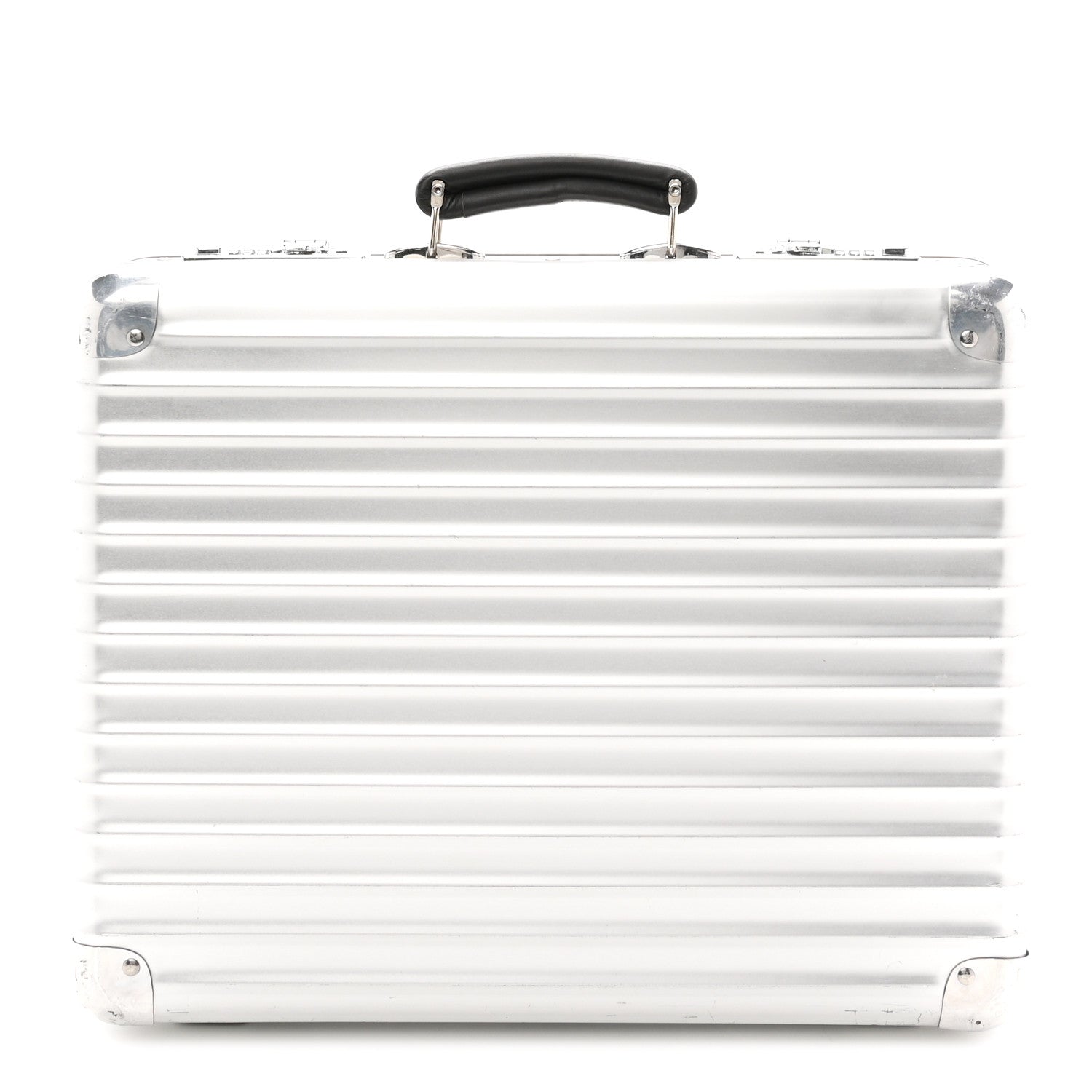 Aluminum Junkers F13 Collection Classic Flight Attache Briefcase Silver