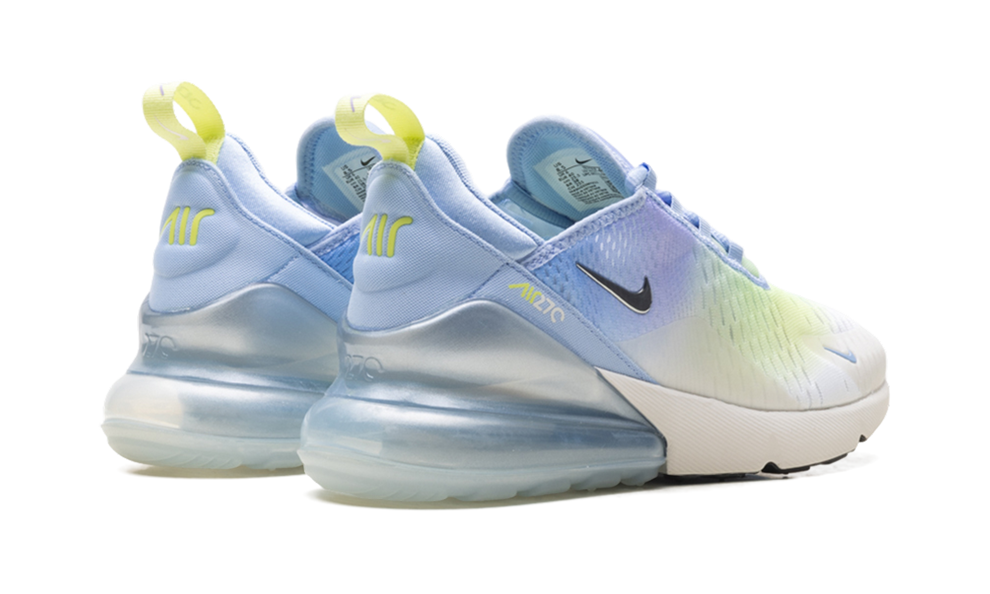 Air Max 270 WMNS "Aluminum Hydrangeas Light Lemon Twist Metallic Silver" IB7937 468