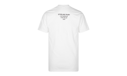 LA Relief Box Logo "White" SU25086