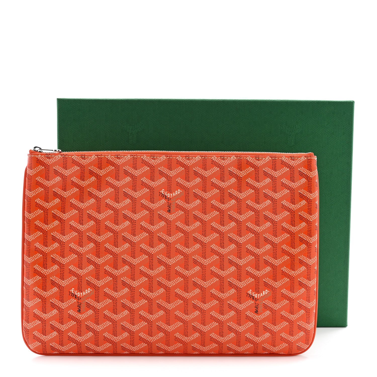 Goyardine Senat Pochette MM Orange