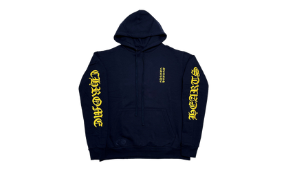 Vertical Logo Hoodie "Navy Blue / Yellow" CHRM1216