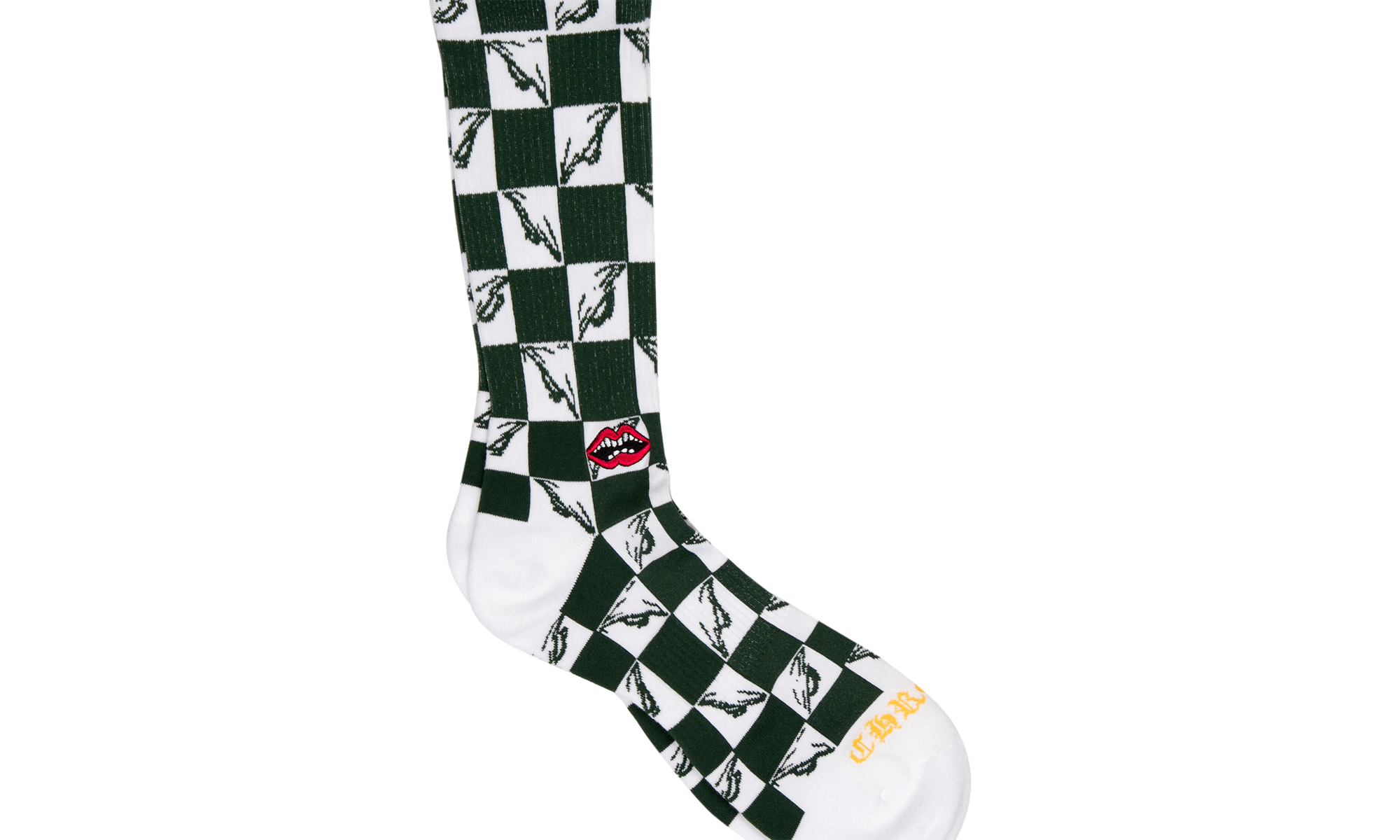Matty Boy 99 Eyes Socks "Green / White" CHRM0717
