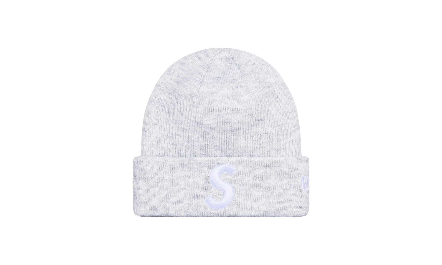 New Era® S Logo Beanie "FW24 Ash Grey" SU986