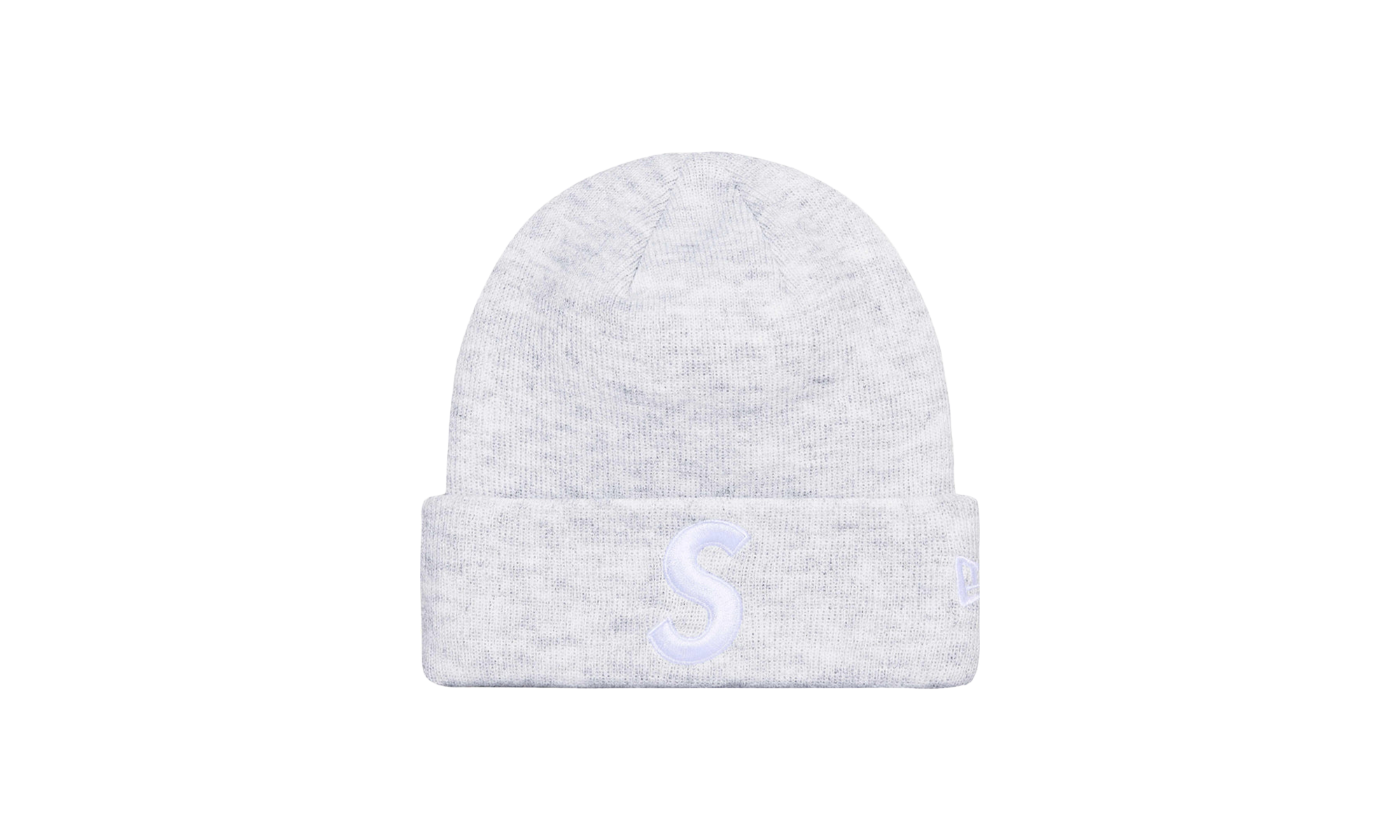 New Era® S Logo Beanie "FW24 Ash Grey" SU986
