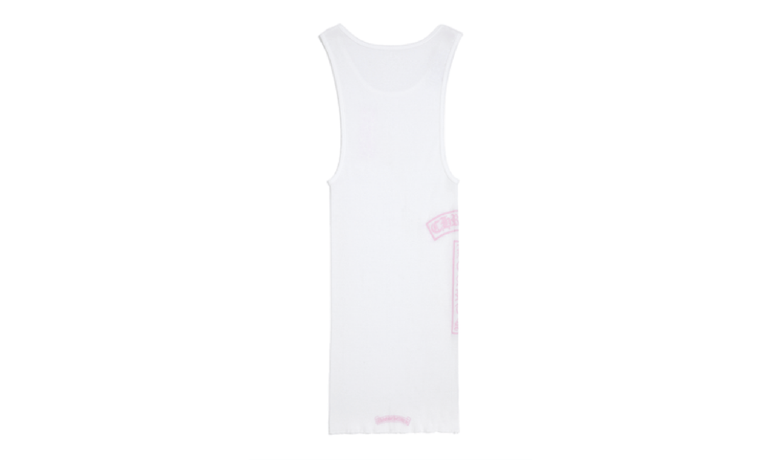 T Bar Rib Tank "White" CHRM0263