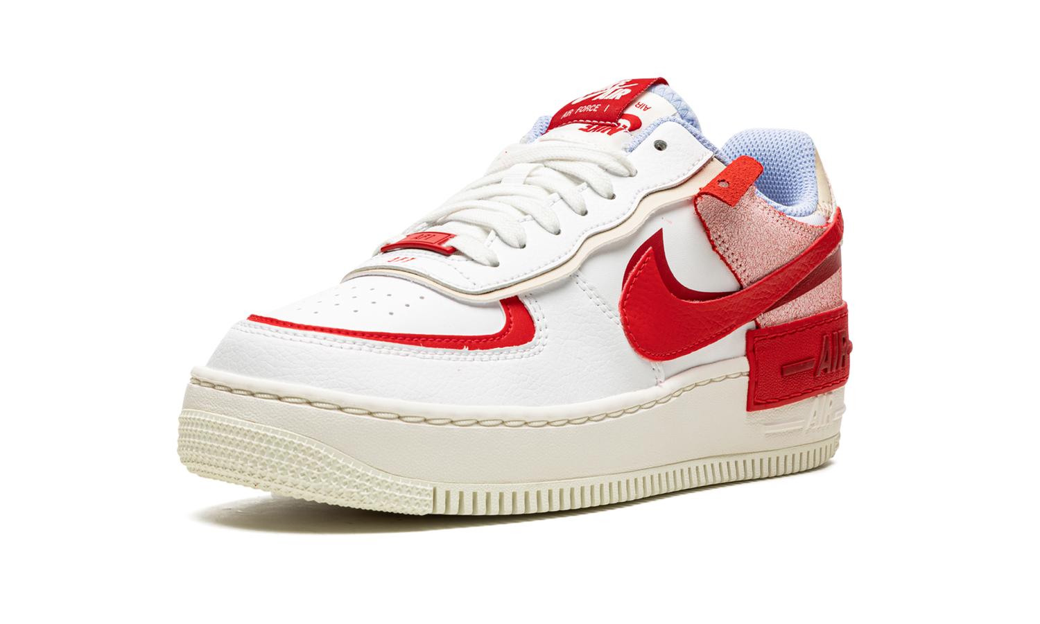 AIR FORCE 1 LO SHADO MNS WMNS "Red Cracked Leather" CI0919 108