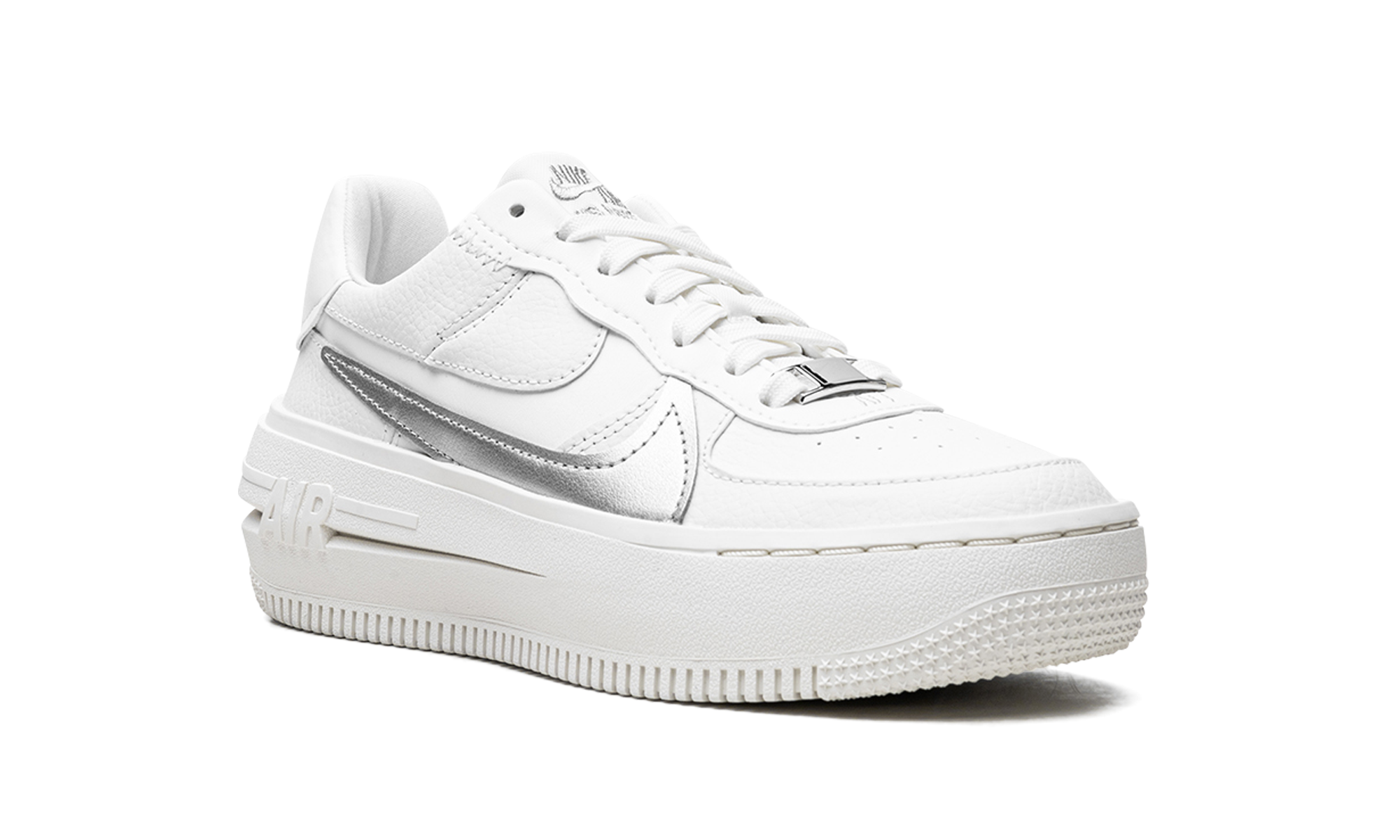 AIR FORCE 1 PLT.AF.ORM MNS WMNS "White Metallic Silver" DJ9946 101