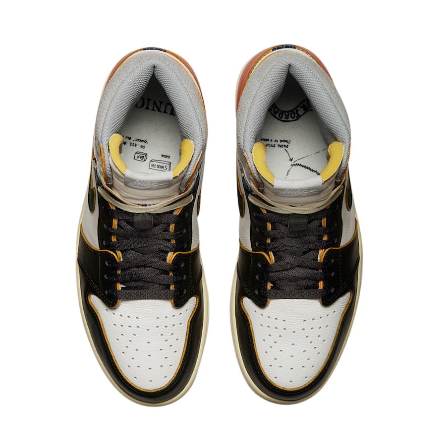 Jordan 1 Retro Union Los Angeles Black Toe