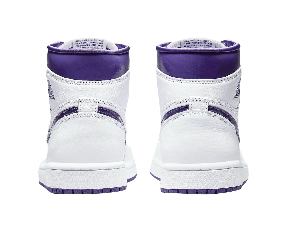 Jordan 1 Retro High OG White Court Purple