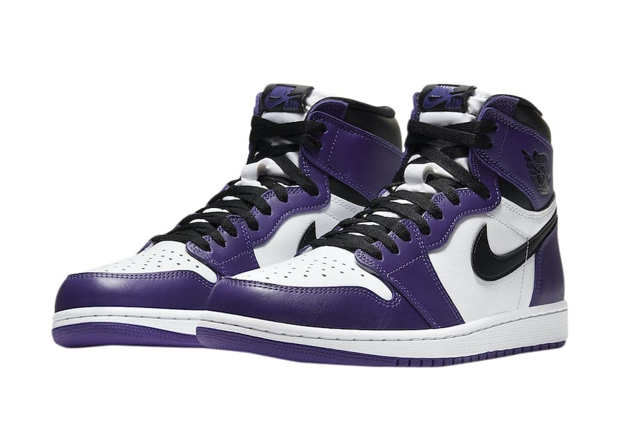 Jordan 1 Retro High OG White Court Purple