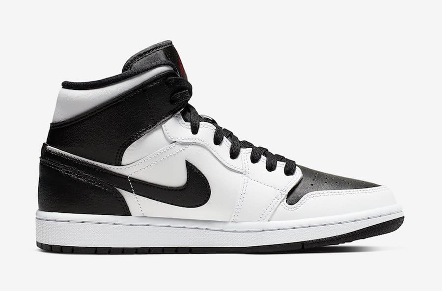 Jordan 1 Retro Mid Reverse Black Toe (W)