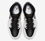 Jordan 1 Retro Mid Reverse Black Toe (W)