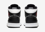 Jordan 1 Retro Mid Reverse Black Toe (W)