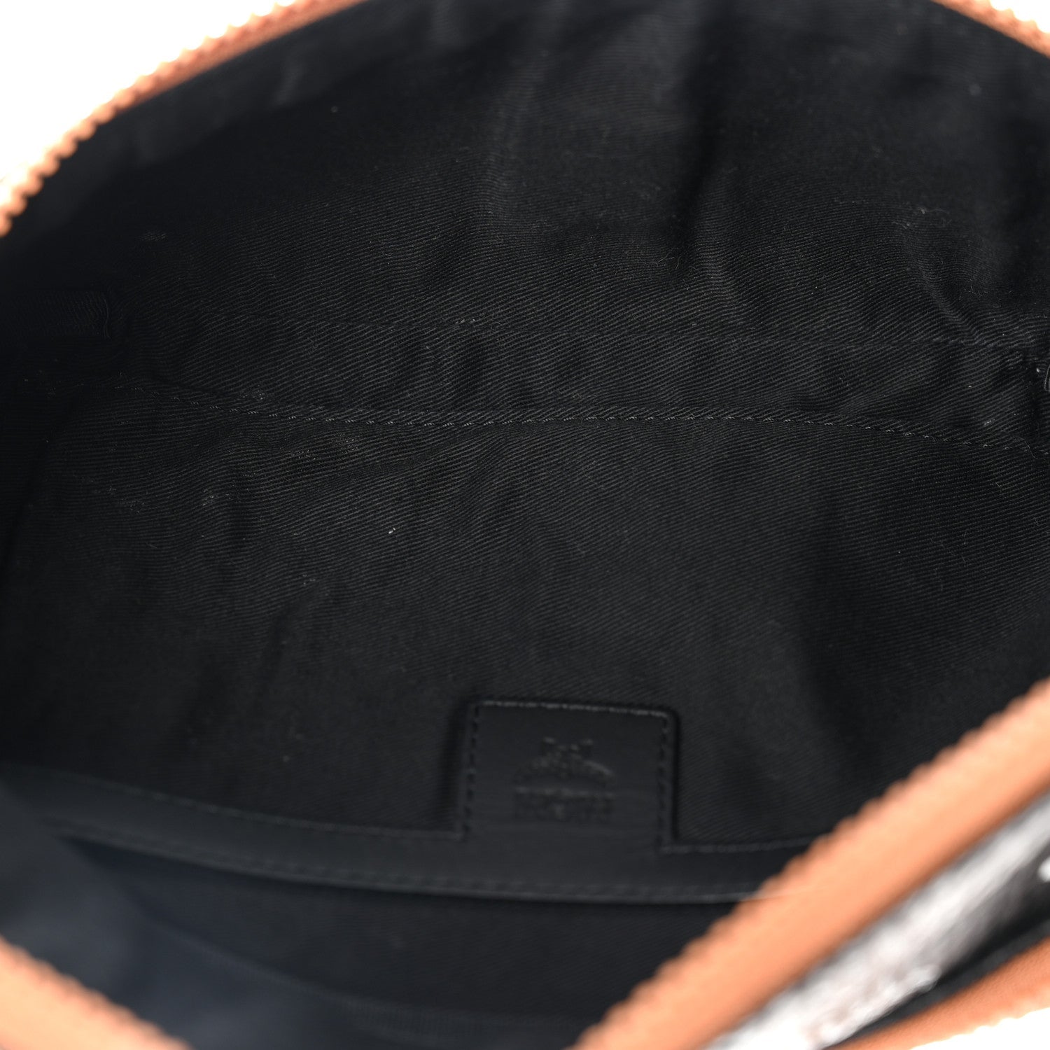 Visetos Small Fusten Belt Bag Black Cognac