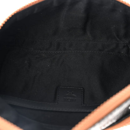 Visetos Small Fusten Belt Bag Black Cognac