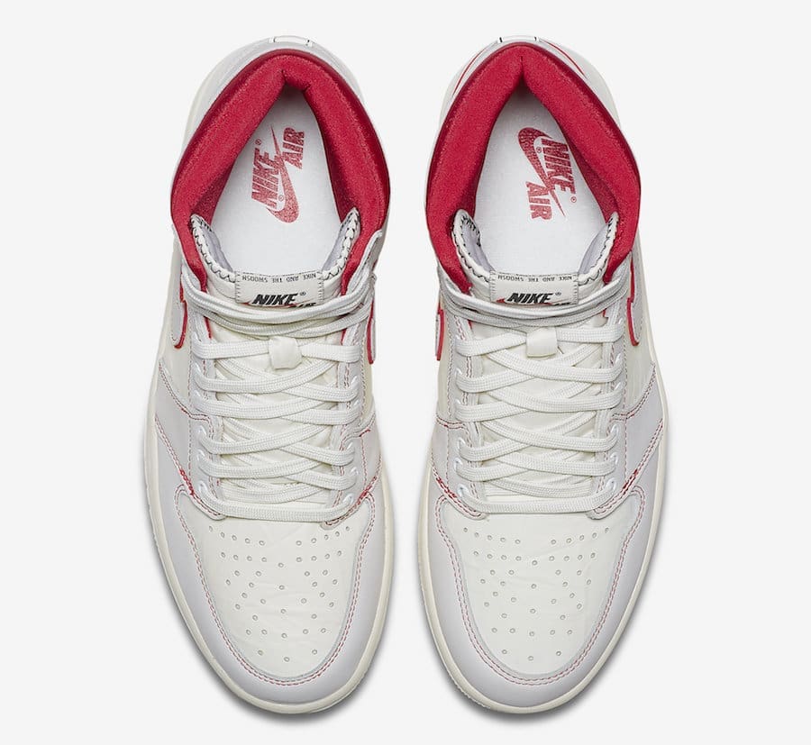 Jordan 1 Retro High Phantom Gym Red