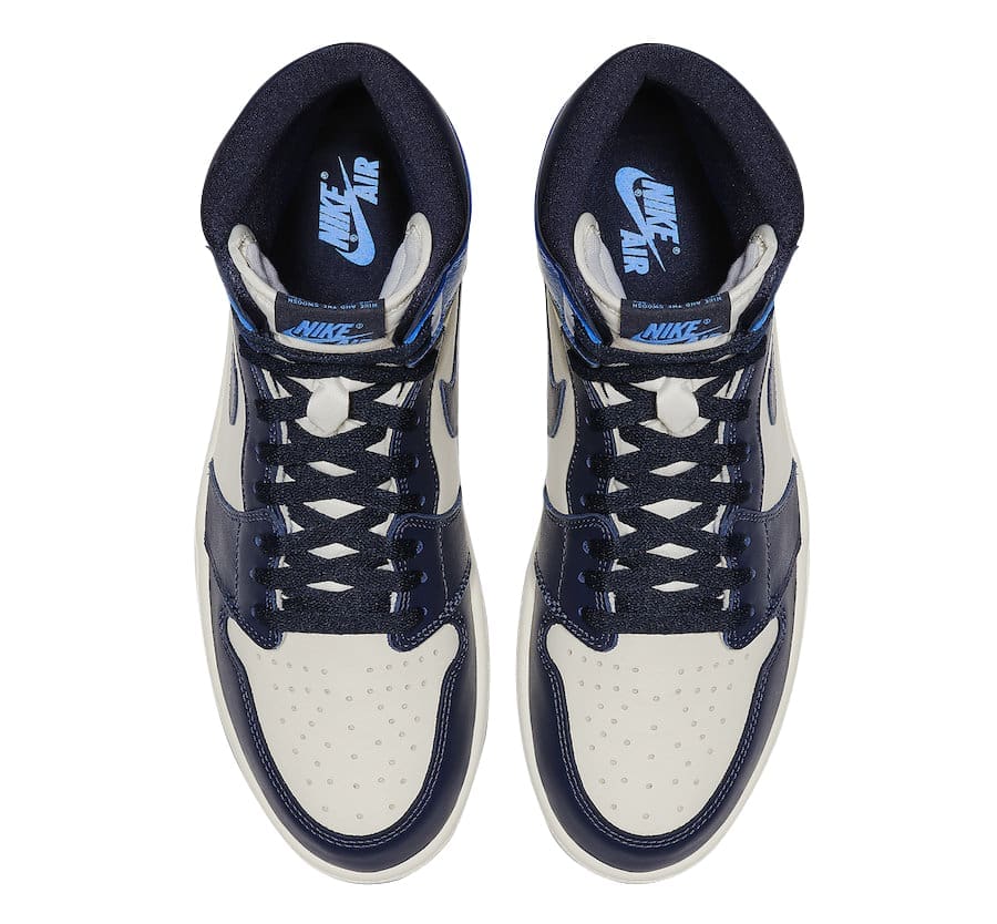 Jordan 1 Retro High Obsidian UNC